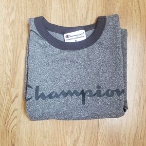 Gray Champion Thick SS Shirt size M